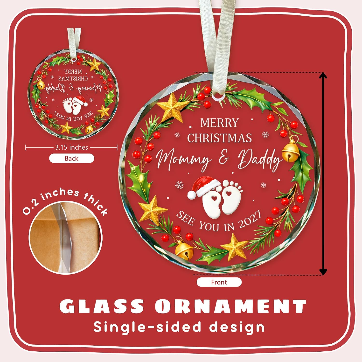 Gifts for Expecting Parents - Gifts for Pregnant Women, Expecting Mom Dad image 2