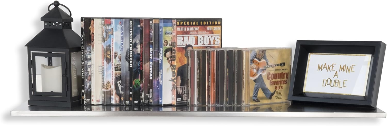 Flаѕh Dеаlѕ - 80% оƒƒ Wallniture Plat Durable Stainless-Steel Wall Mountable 30.75 Inch Kitchen Organization Shelf for Restaurants Businesses and Eateries