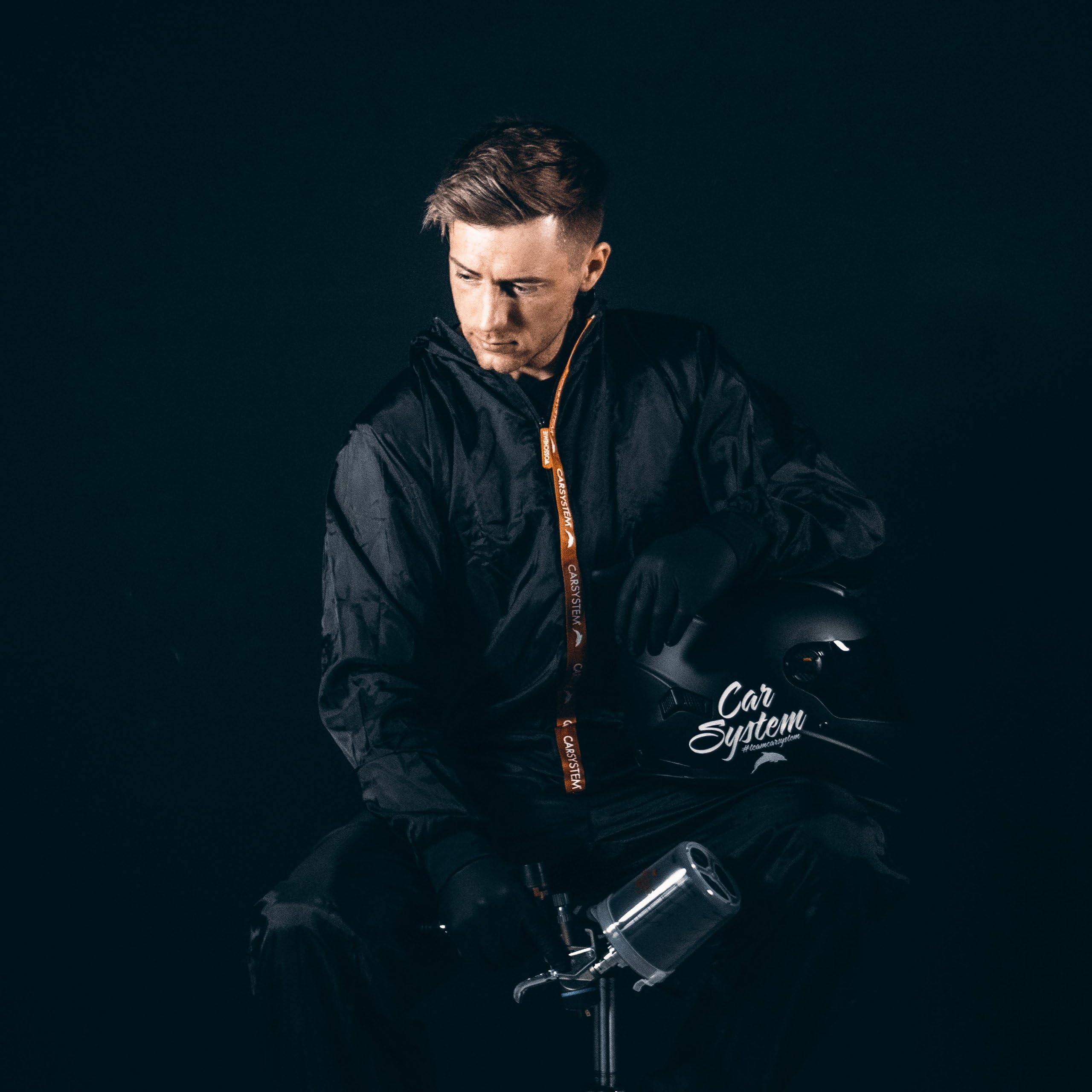 Carsystem Coverall Black Suit Lackieranzug, Maleranzug, Maleroverall, antistatisch, waschbar schwarz