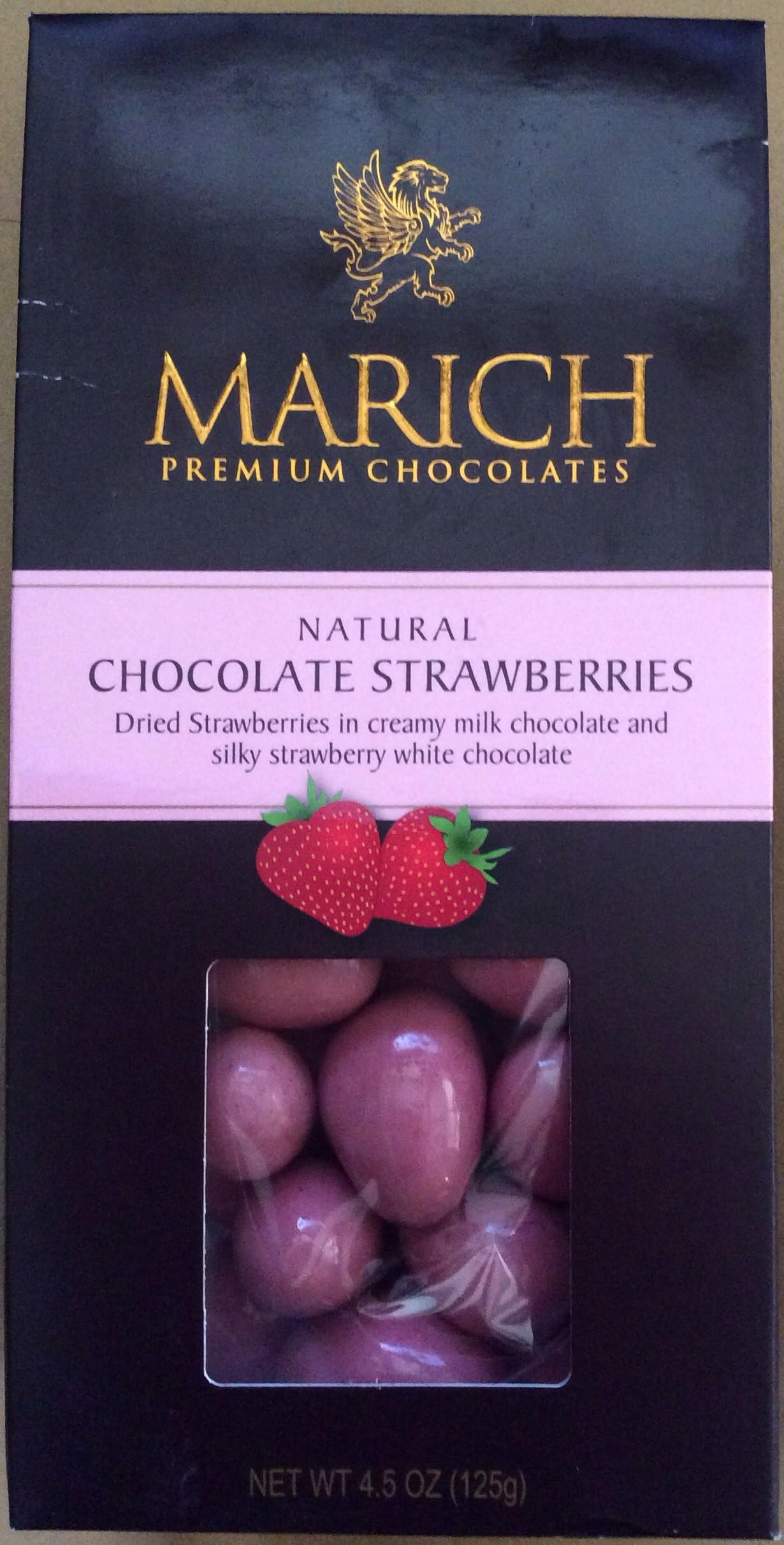 MARICH CONFECTIONERY Chocolate Strawberries, 4.5 OZ