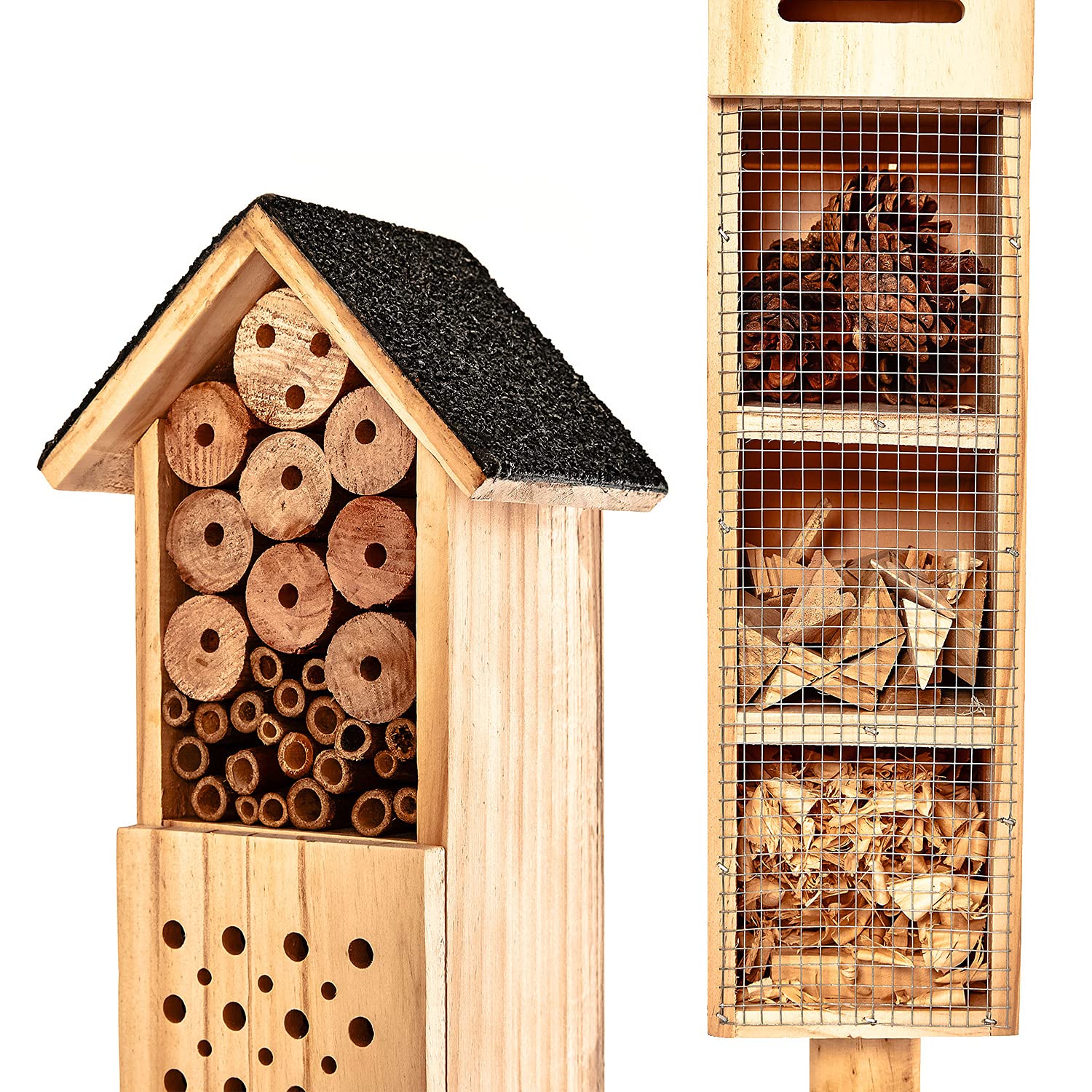 Selvatiche Hotel Per Insetti XXL - Rifugio Per Api E Insetti Utili - Foto 3