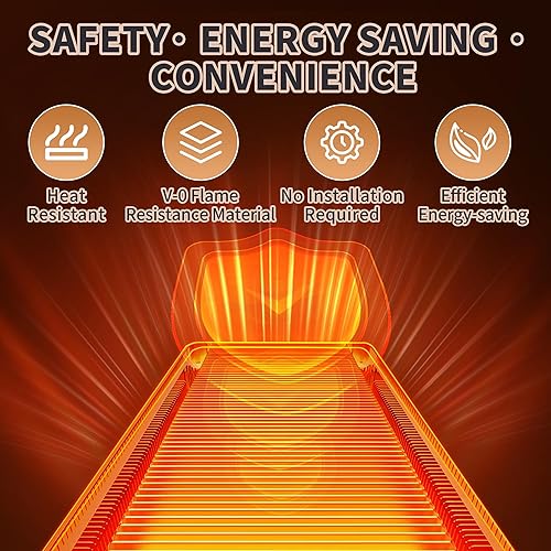 Miniatura 7 de Tapete de calentamiento para alimentos (XXL32 x 18), bandejas de calentamiento para bufés, fiestas y uso diario, calentador de alimentos con control