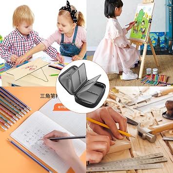 Large Capacity Pencil Case Pencil Case 72 Slots Pencil Bag 23x17x7 Cm, Multi-Layer Detachable Pen Bag, Book Pencil Organiser Case for School Office Art Craft (Black)