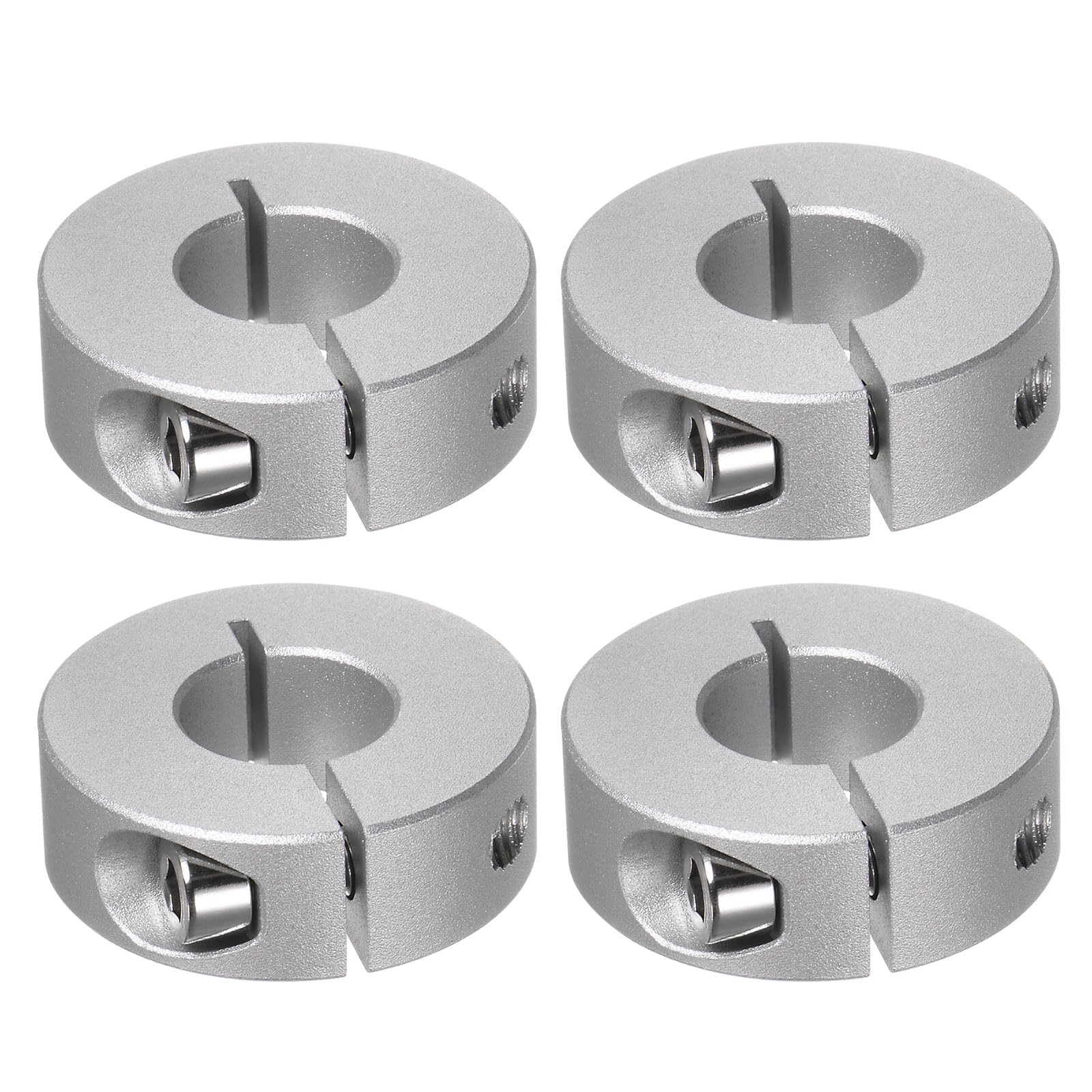 QUARKZMAN 2pcs Bague de Réglage Bague Arrêt d'axe Butée Arbre Collier 18mm Alésage Aluminium Alliage, 32mm OD, 10mm Largeur pour Roue Brouette Pont Boîte Vitesses CNC Anodisation