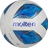 Molten Vantaggio Football, Superior Function and Design, Ultimate Ball Visibility, for Adults & Kids, 1000 Training Ball, Blue Flame