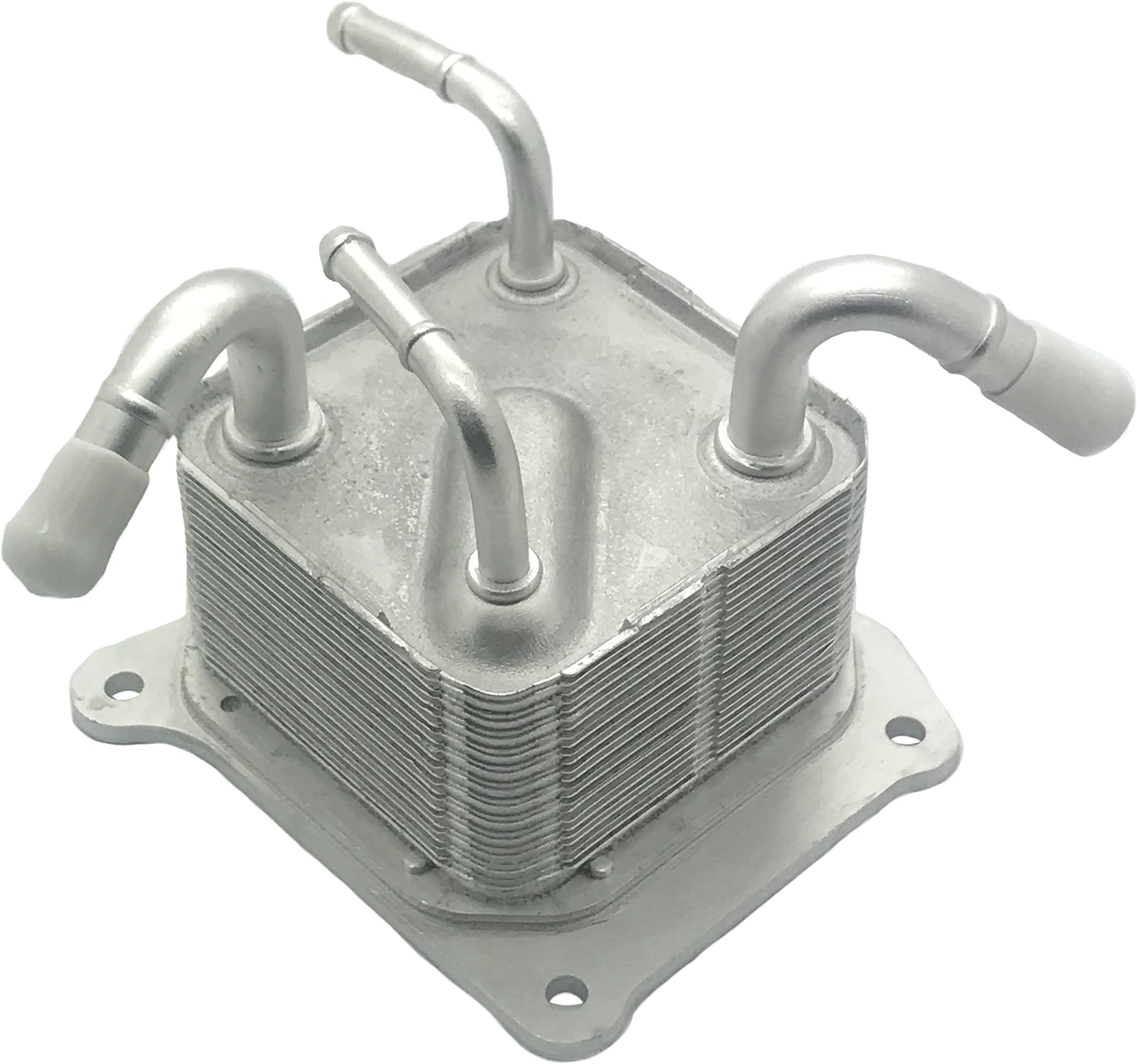 4-Port Transmission Oil Cooler for Nissan Sentra 2013+ Upgrade (IEW-N8) Solves Overheating CVT Problem | Versa | Versa Note Trans-Axle Heat Exchanger 21606-3JX2C