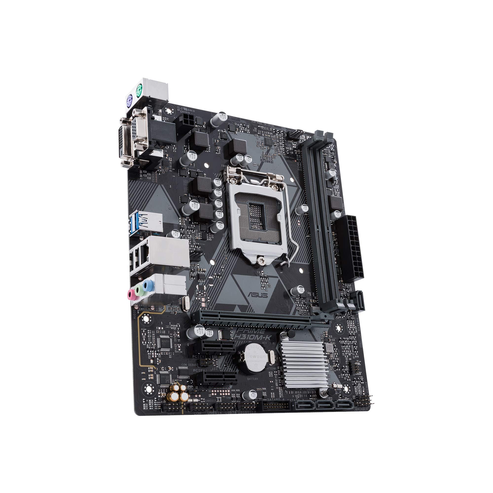 Amazon | (Gaming Mainboard) - ASUS PRIME H310M-K Intel LGA-1151