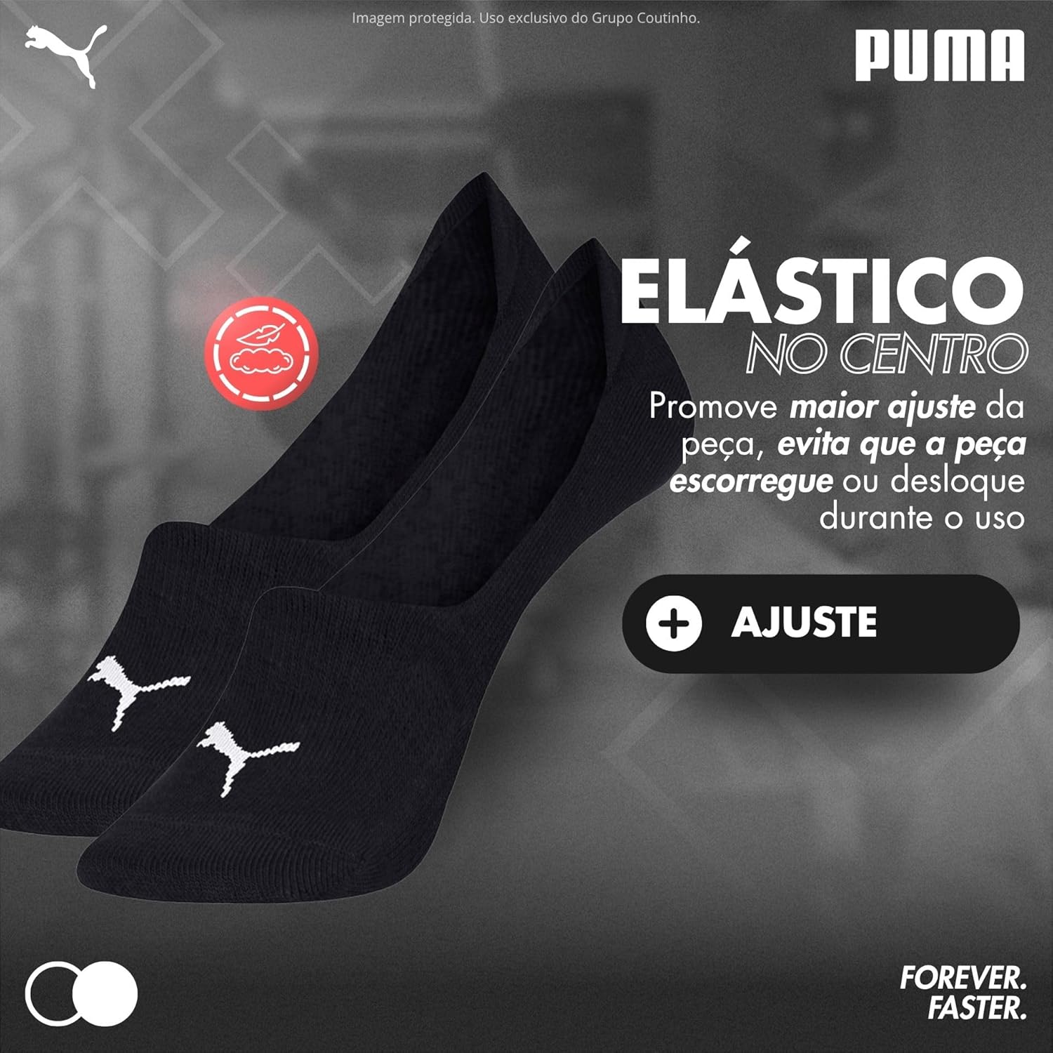 Kit 2 Pares Meia Puma Super Invisível Esportiva Masculino Adulto em promoção! Veja a oferta e mais achadinhos de Moda íntima 4 Hoje é o melhor dia para comprar Kit 2 Pares Meia Puma Super Invisível Esportiva Masculino Adulto com aquele preço maroto! Promoção! Aproveite a oferta! 4