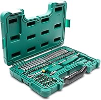 Vista 4 de SATA ST09540G - Juego de herramientas mecánicas de 63 piezas SAE y métrico Trinquete de 72 dientes de 14 pulgadas Juego de llaves estándar