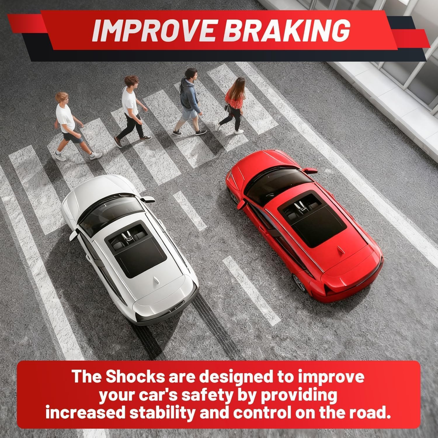 Upgraded Front Struts Assembly w/Coil Spring Shock Absorber Compatible with 2009-2013 Toyota Corolla 1.8L L4 2011-2013 Matrix 1.8L I4 FWD 472598 472597