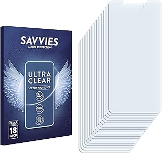 Savvies Screen Protector compatible with Panasonic Eluga Ray 800 Protection Film Clear 18-Pack