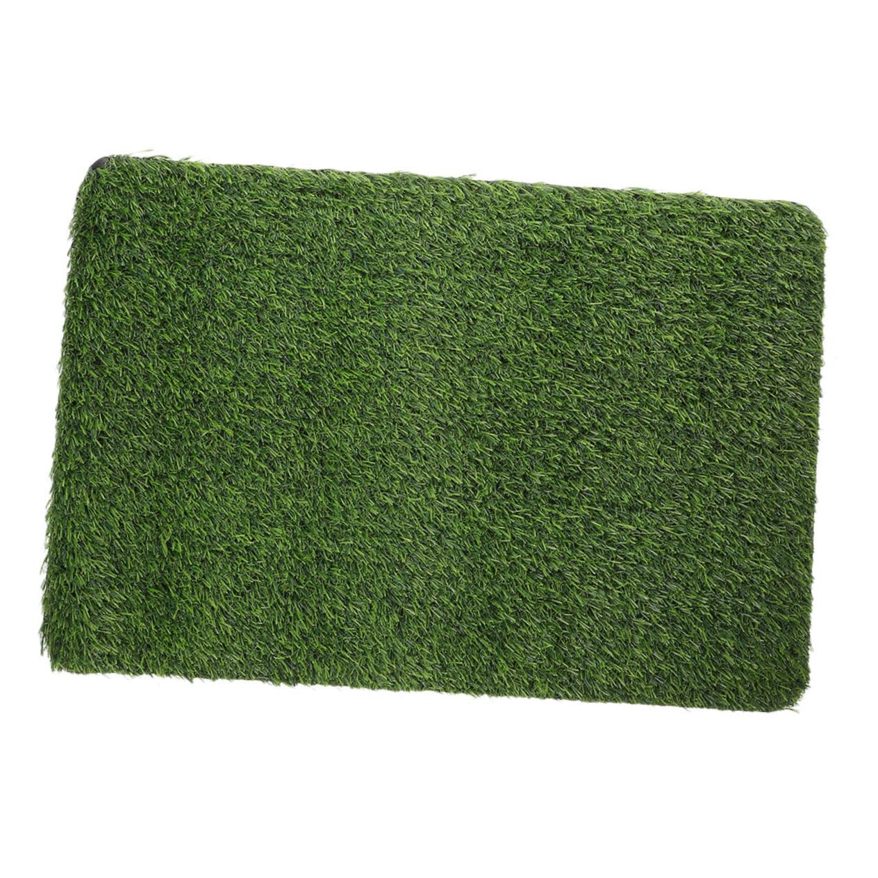 Tapis de pelouse synthétique vert extérieur paillasson gazon artificiel robuste
