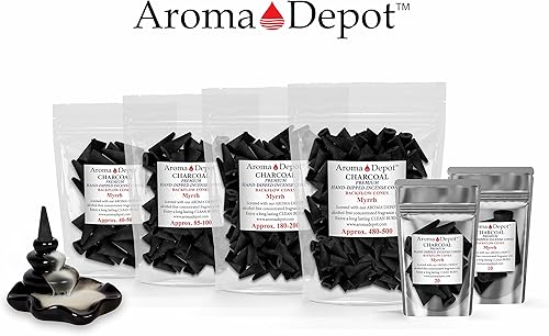 Miniatura 2 de Conos de incienso de carbón de vainilla dulce de 2 pulgadas (aprox. 480-500) al por mayor Conos de Incienso de Carbón de Retorno de Vainilla Dulce