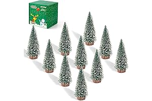 10PCS Small Christmas Tree Decorations