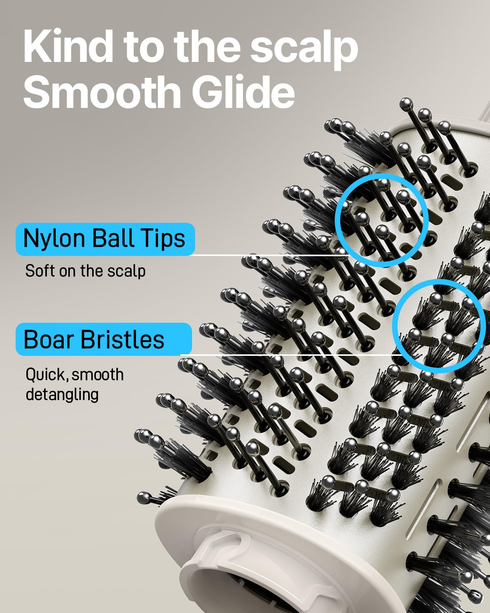 Compatible Brush Attachment for Shark FlexStyle HD400 Series
