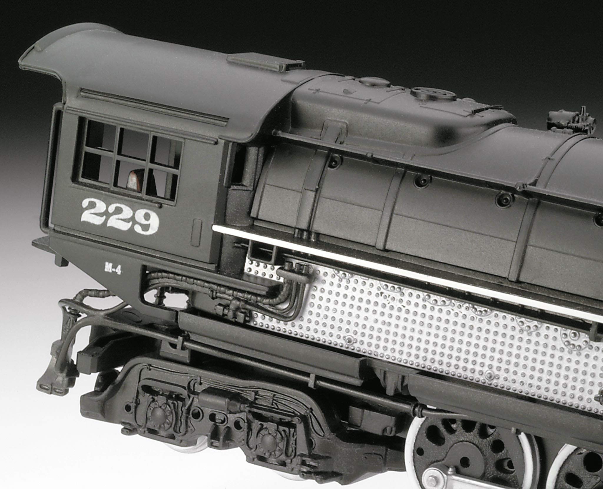 Revell 02165 - Big Boy Kit di Modello in Plastica Locomotive, Scala 1:87