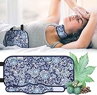 Vista 18 de Paquete de aceite de ricino reutilizable orgánico para desintoxicación del hígado, menos desorden, correa elástica, algodón suave, antifugas