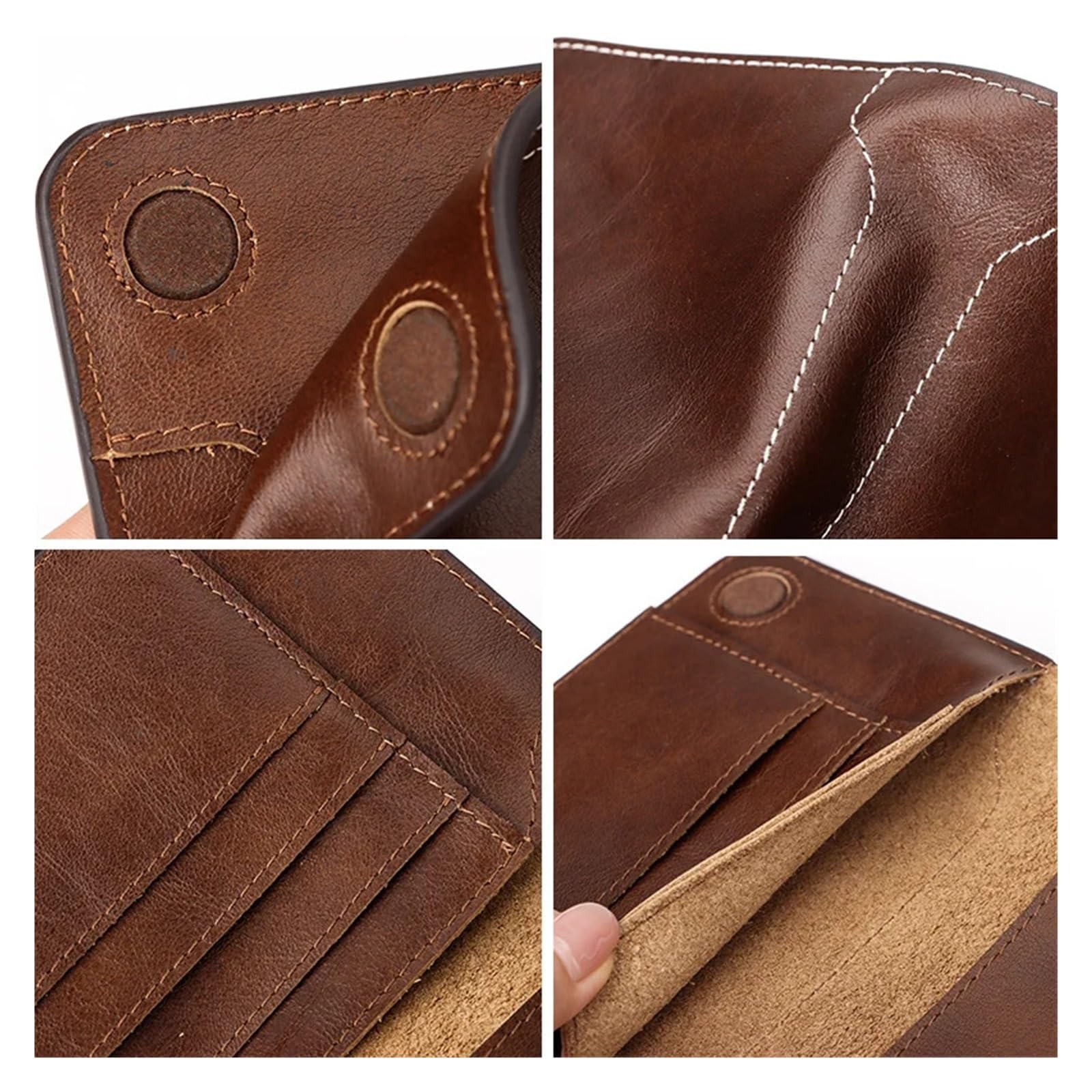 Porta Passaporto Custodia protettiva in pelle for oggetti essenziali da viaggio, custodia for carta di credito Per Documenti Di Viaggio(Black)