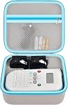 GWCASE Portable Case for Brother P-Touch PT-N20 /for PT-N25BT PT-N25BTV3 Label Maker, Organizer for Label Maker and Accessories, Travel and Office Essentials（Bag Only）
