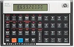 HP HP12CPLAT Financial Calculator