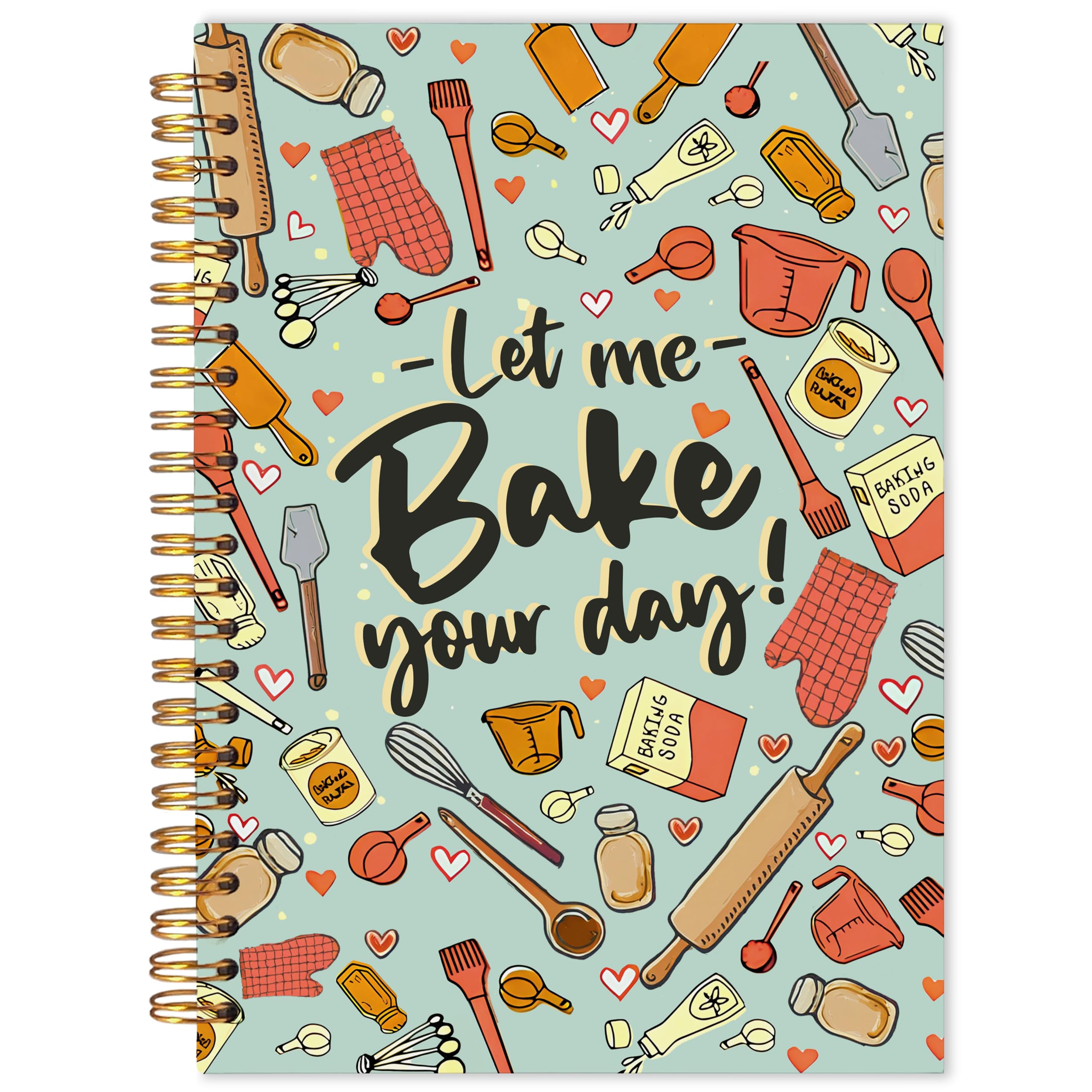 Amateurs de pâtisserie : écrivez vos secrets dans ce carnet à spirale