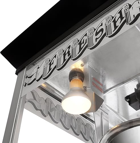 Miniatura 5 de Great Northern Popcorn Black Paducah - Máquina y carrito de palomitas de maíz antiguas de 8 onzas