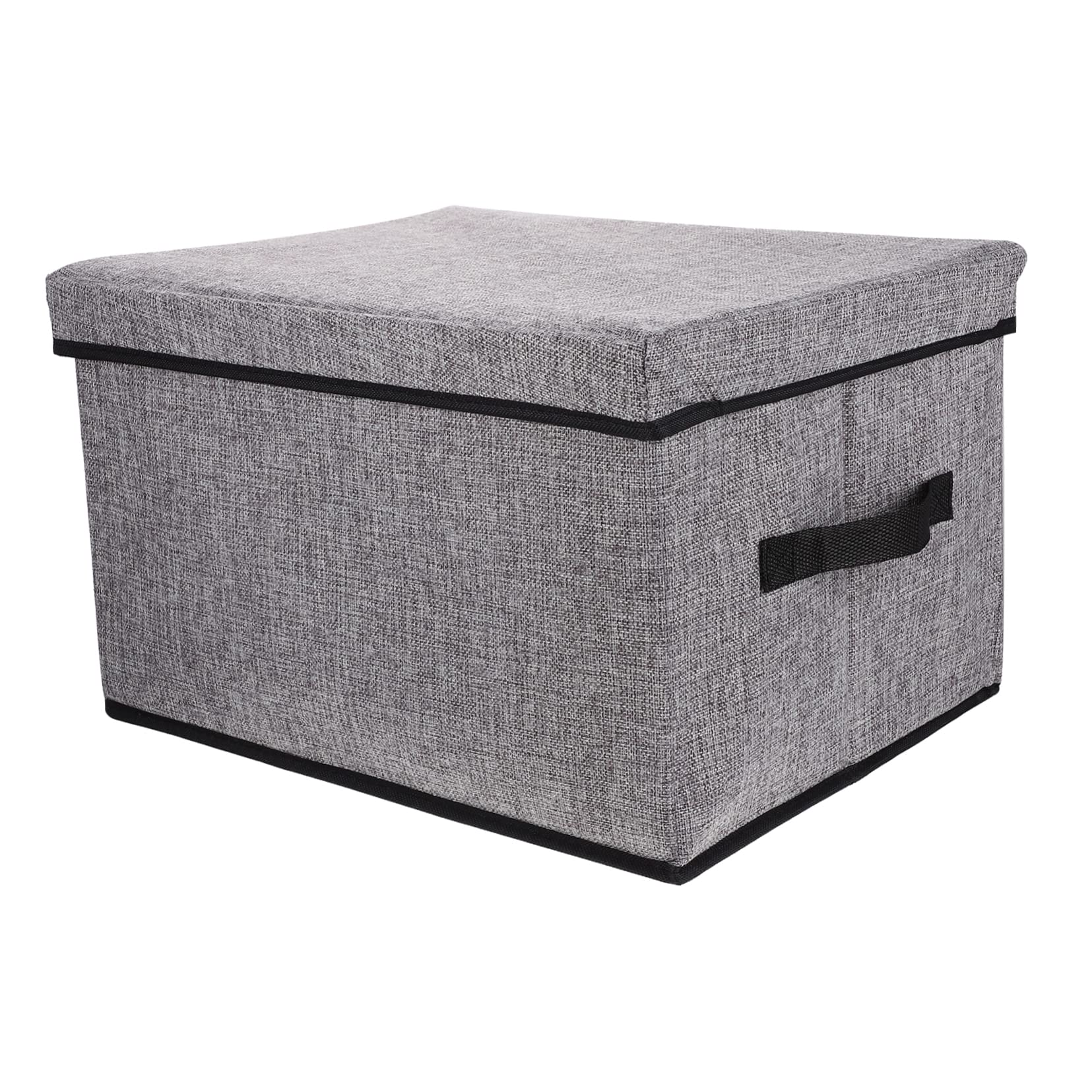 Alipis Scatola Portaoggetti Pieghevole con Coperchio Organizer per Vestiti e Giocattoli Contenitore di Stoccaggio in Materiale Resistente Adatto Studenti e Impiegati