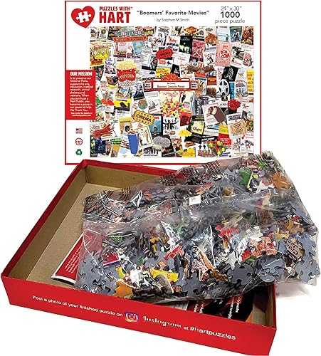 Miniatura 3 de Steve Smith Jigsaw Puzzle de 1000 piezas 24.0 x 29.9in XL Boomers películas favoritas