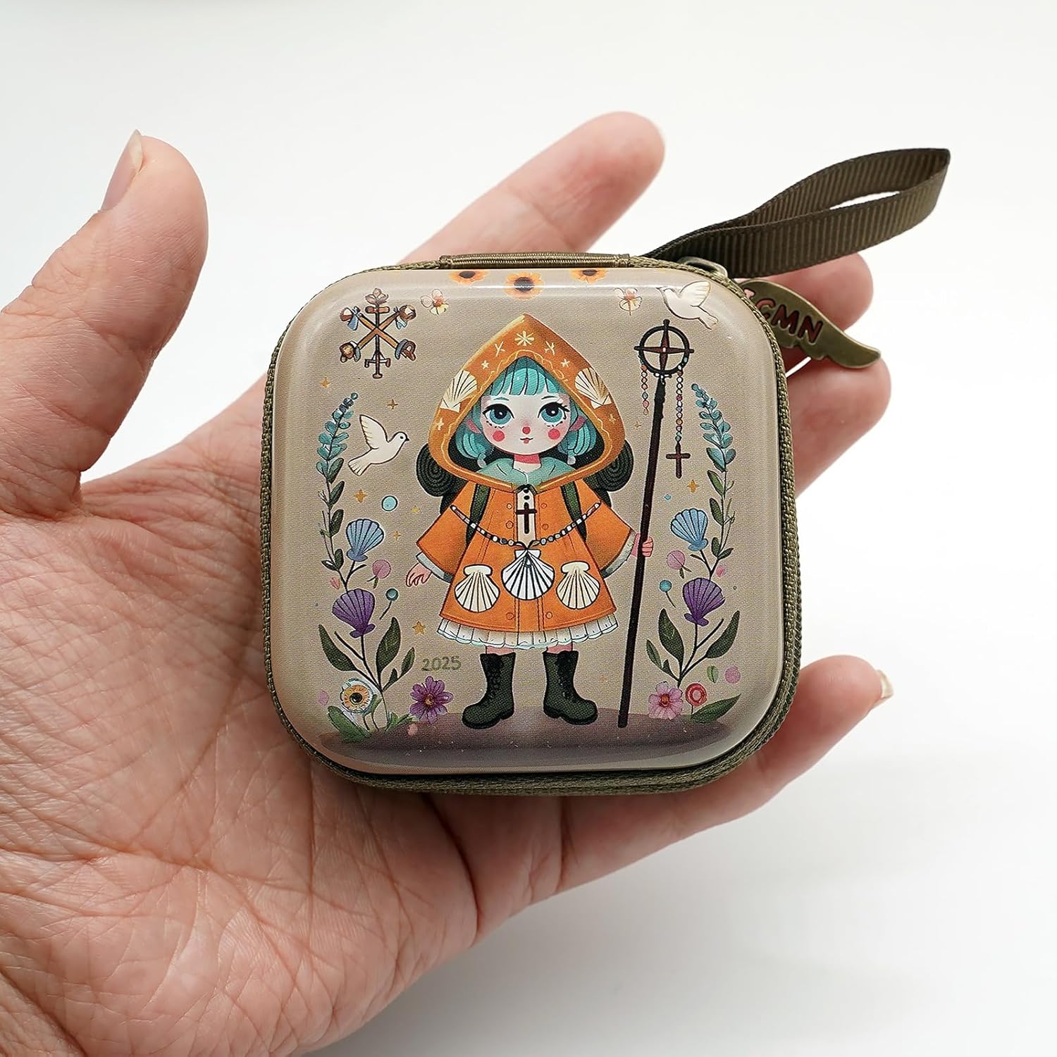 Efficinet Bead Organizers Pouches with Cartoon Pattern Religious Accessory Carriers for Buddhist Catholic Use, A - Image 3