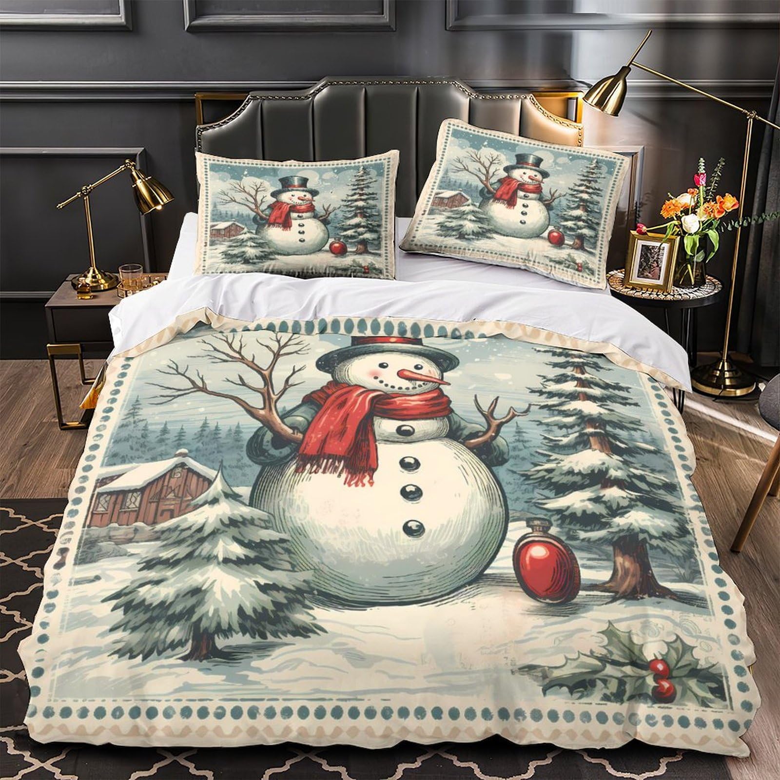 Parure de lit hypoallergique microfibre contre allergies ado