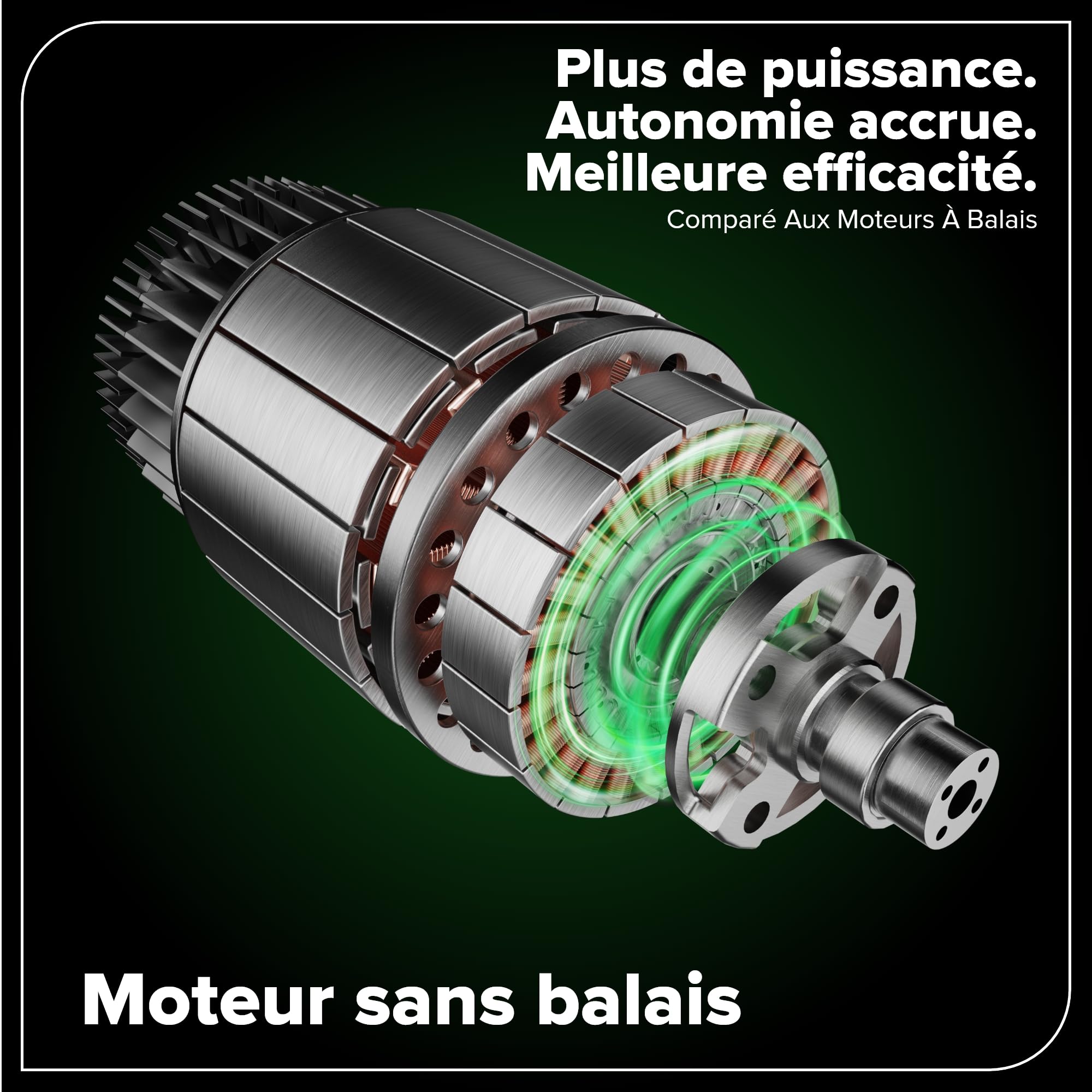 Greenworks Souffleur à Dos 48V (24V x 2), Moteur Brushless, 19,82 m³/Min, 297 km/h, Technologie QUIETFORCE – sans Batterie ni Chargeur BL48020A1