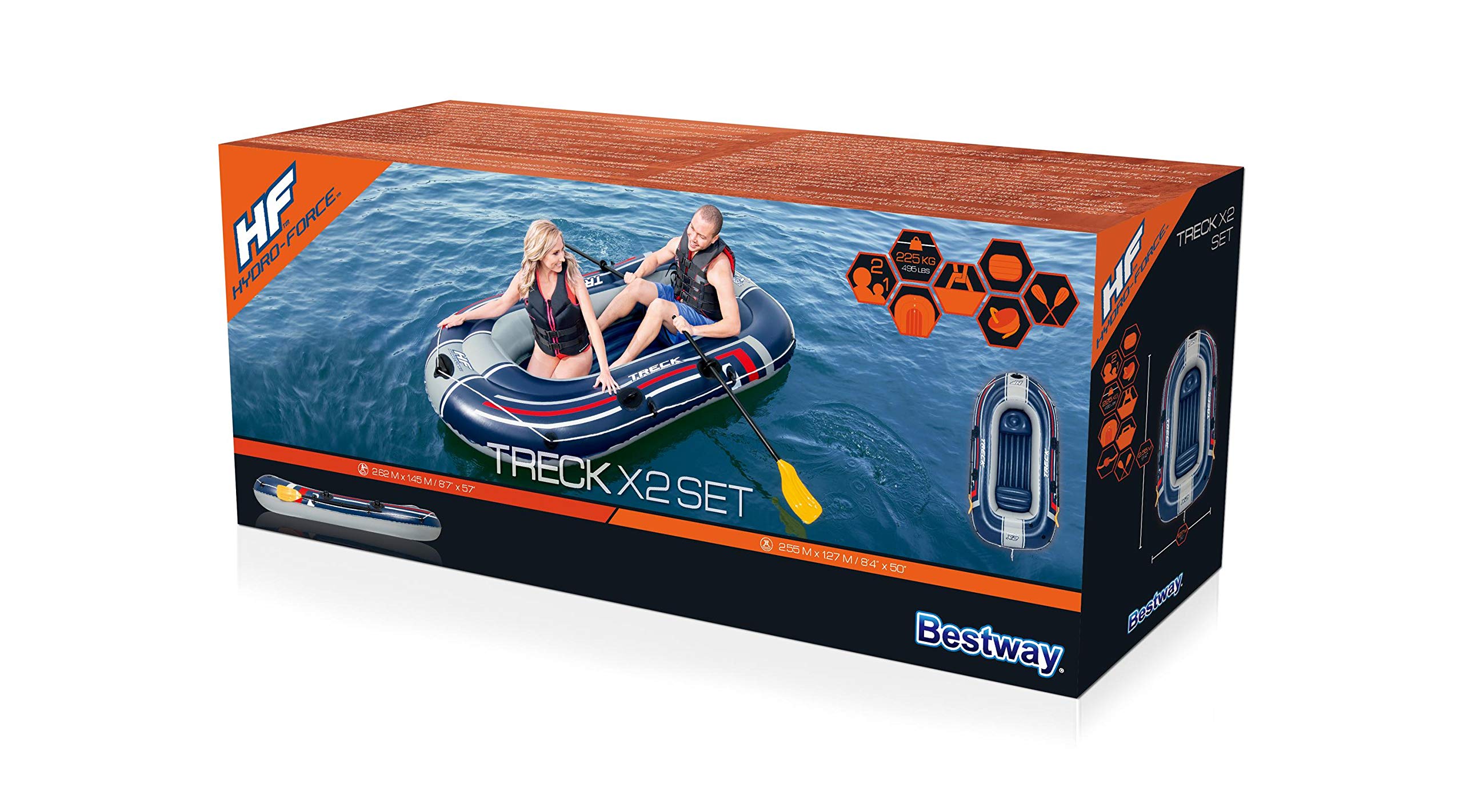 Bestway Hydro-Force - Canotto Gonfiabile