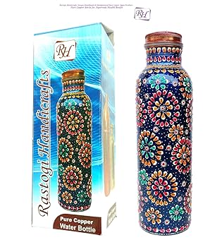 ネルデザインワークス COPPER BOTTLE S ネルデザインワークス Solid copper bottle 1000ml