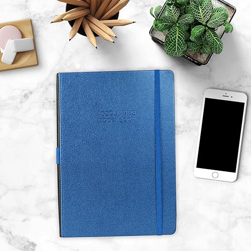 Miniatura 7 de Skyline Libro de contabilidad contable - Diario de registro columnar para uso personal y contabilidad de pequeñas empresas - Registro de gastos para