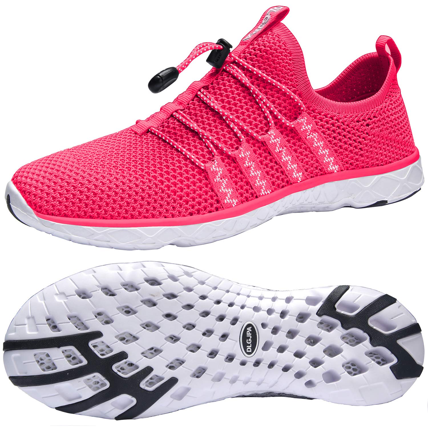 DLGJPA Women's Quick Drying Water Shoes for Beach or Water Sports