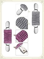 Vista 5 de 4 clips de vestir para vestidos, clip tensor para ajustar la espalda, clips de suéter para cárdigans, clips para mujer