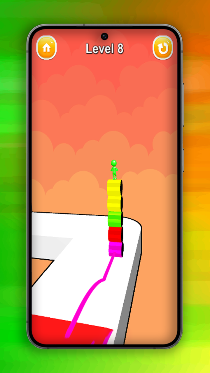 Stack Runner 3D – Color Pipe Run & Stacking Game for Fire Tablets ...