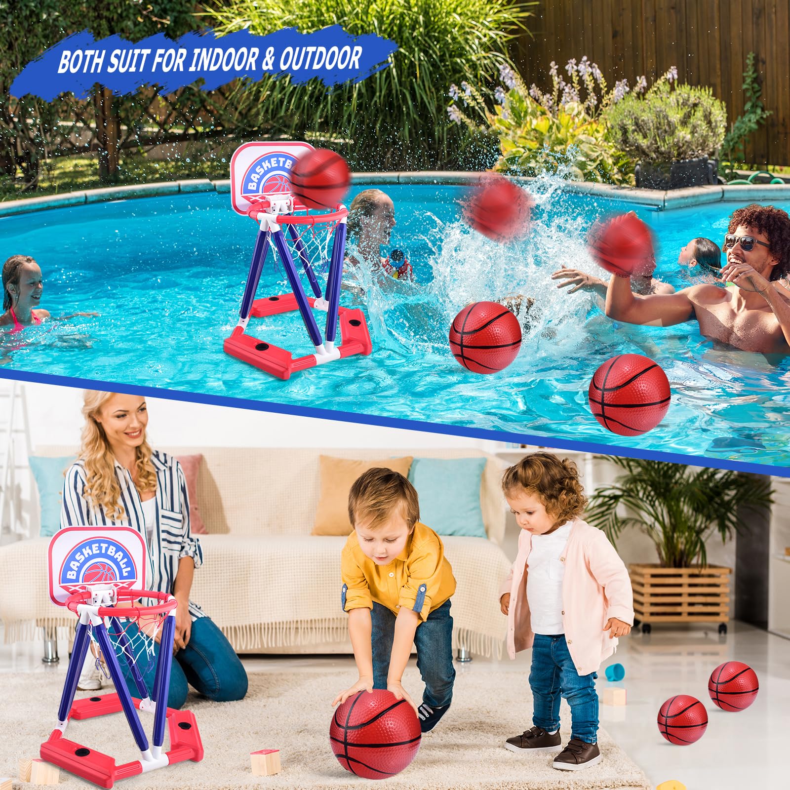 Aquatic Technology Replacement Rim Mounting Bracket for The Splashback Basketball Game