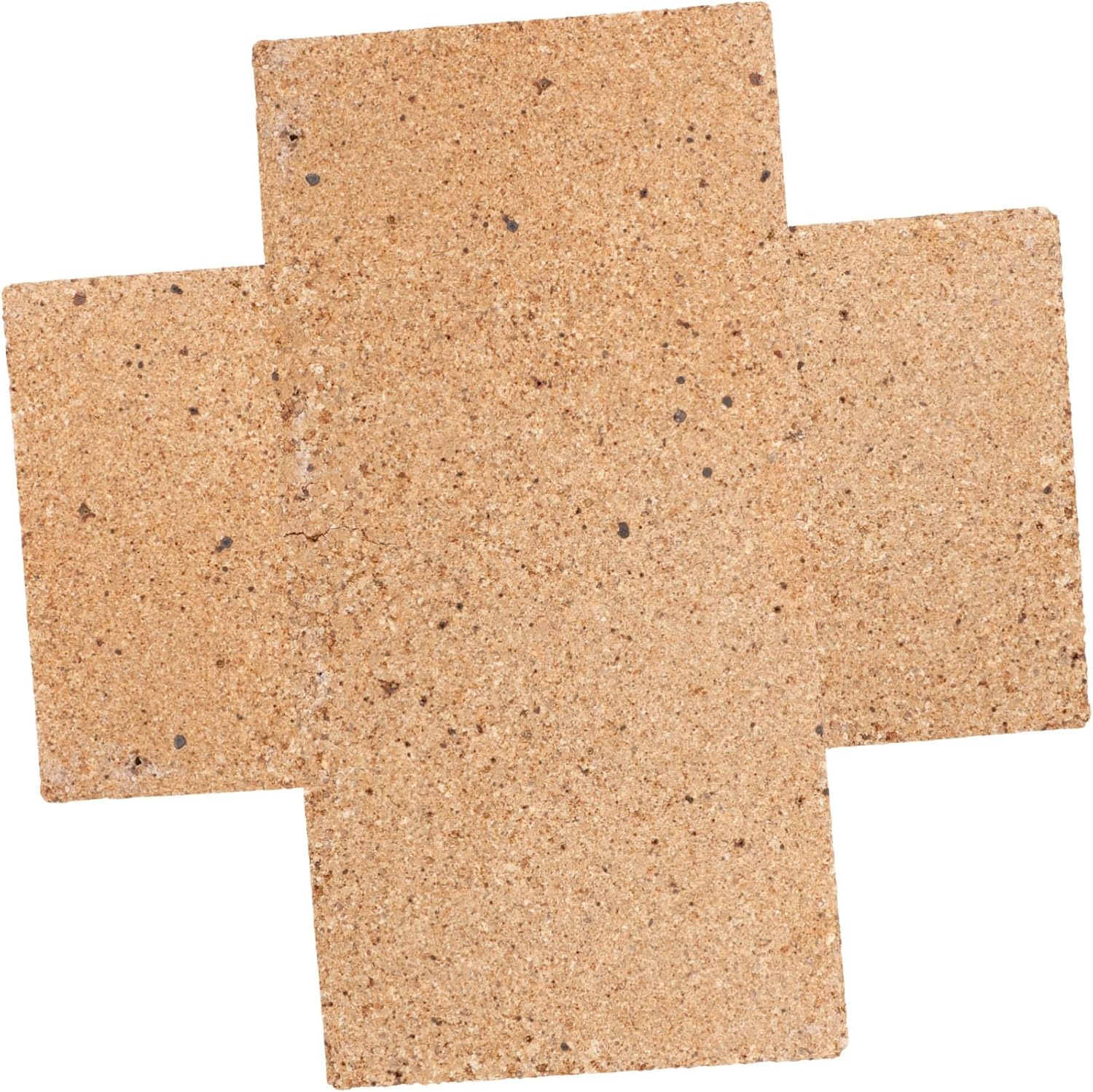 ULDIGI 2pcs Fireplace Refractory Bricks Boho Bins Basket