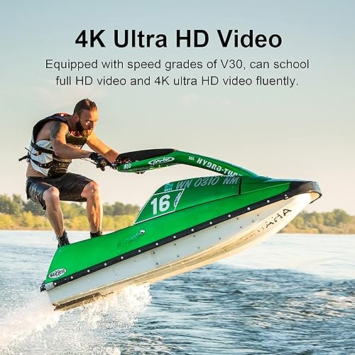 Vista 18 de LaView Tarjeta Micro SD de 32 GB, paquete de 2 tarjetas de memoria Micro SDXC UHS-I – 100 MB/s, 633X, U1, C10, video Full HD V10, A1, FAT32, tarjeta