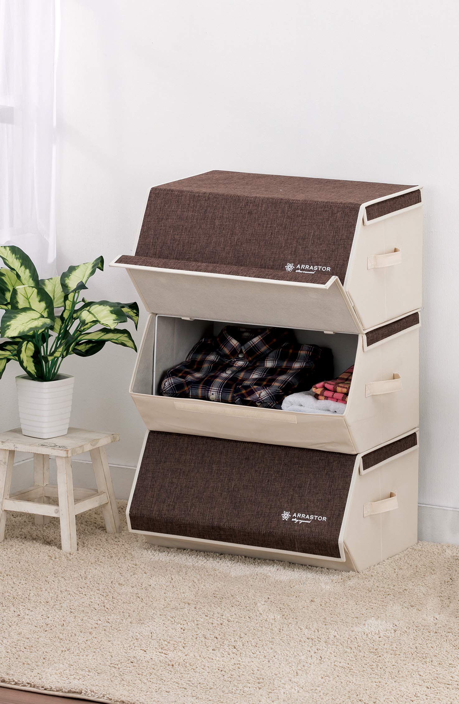 Amazon｜武田コーポレーション/スタッキングボックス/【スタッキング