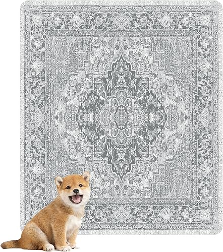 Miniatura 132 de nunubaby Almohadillas lavables para orina de perros, elegante, antideslizante, a prueba de fugas, reutilizable, ultraabsorbente, para jaulas y