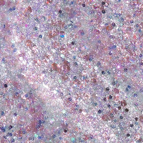 Miniatura 2 de OPI Infinite Shine, esmalte de uñas morado con acabado opaco con purpurina, hasta 11 días de uso, resistente a las astillas y de secado rápido,