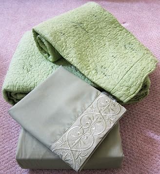 Ultimate Luxury Bellingham Microfiber Embroidered Sheet Set