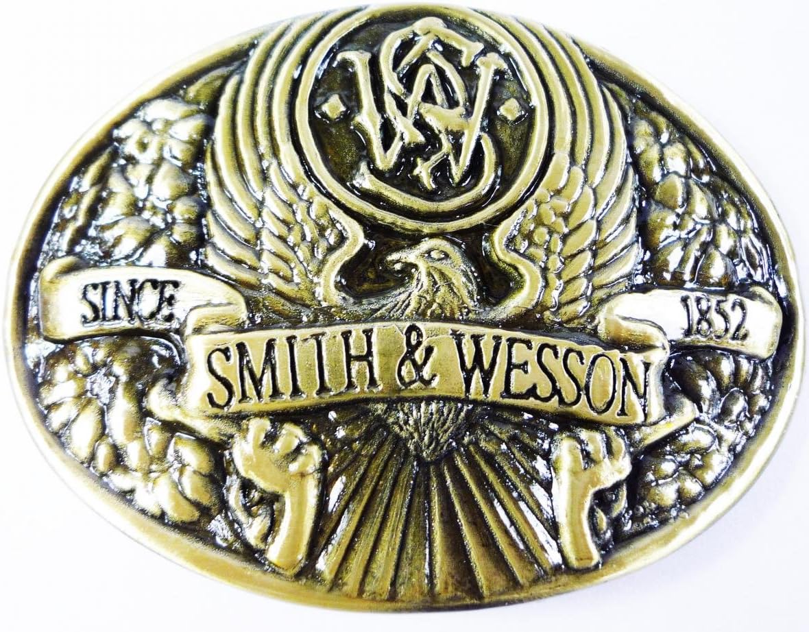 Smith W. Men Belt Buckles Vintage Cowboy Western Metal