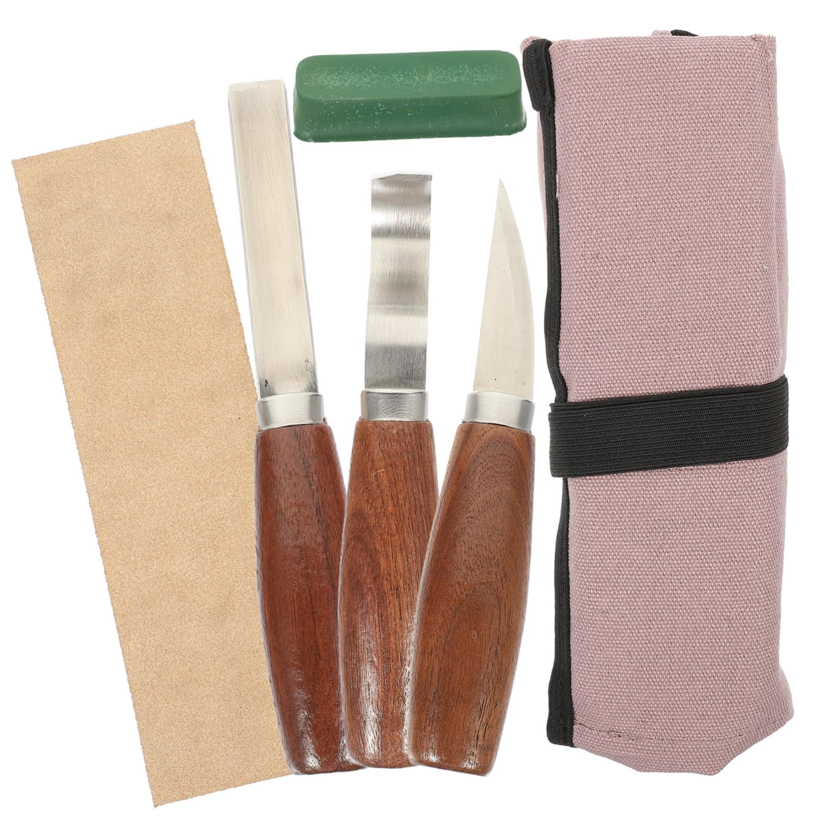 HOMSFOU Strumenti Per Intaglio Del Legno Utensili Intagliati Mano Kit Per Intaglio Del Legno Con Lame Resistenti Materiali Taglio Preciso Per Hobby e Dettagli Su