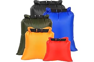 5-Pack Dry Bag Set: Your Ultimate Backpacking Companion for Unforgettable Adventures