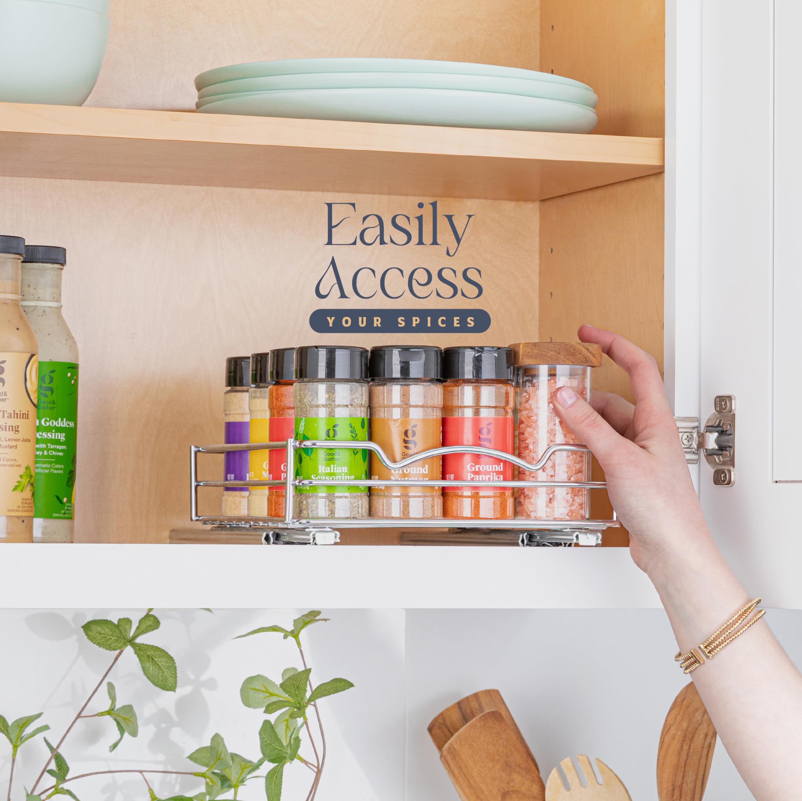 Spice Organisatoren Roterende Kruiden Rack Opslag Rack Voedsel Opslag Doos Multifunctionele Kruiden Opbergdoos Spice Rack Houders Kast Rack