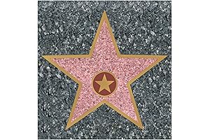 Beistle Walk of Fame Star Peel-n-Place Decoration: Brighten Up Your Hollywood-Themed Party...