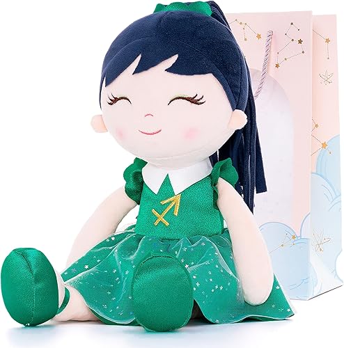 Regalos de bebé niña muñecas de peluche Constelaciones Muñeca del zodiaco Regalo de cumpleaños 17 pulgadas Sagittari